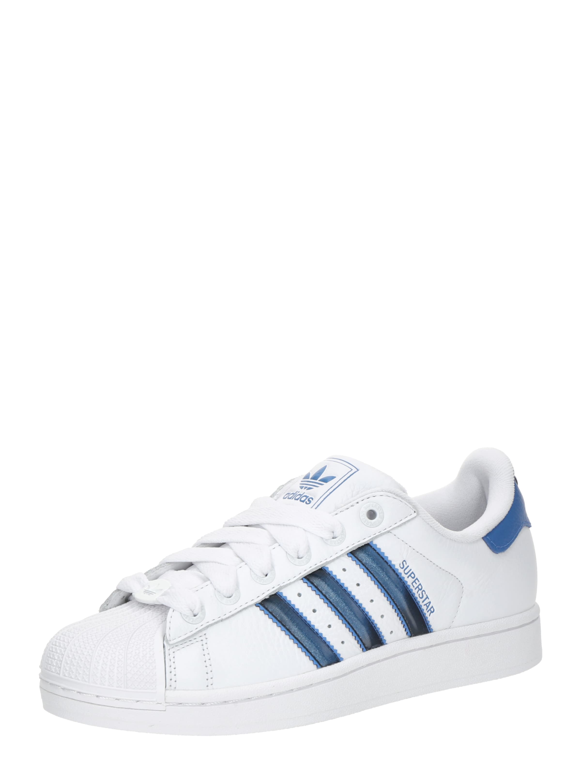 ADIDAS ORIGINALS Platform trainers 'SUPERSTAR II' in Sapphire / Royal blue / White, Item view
