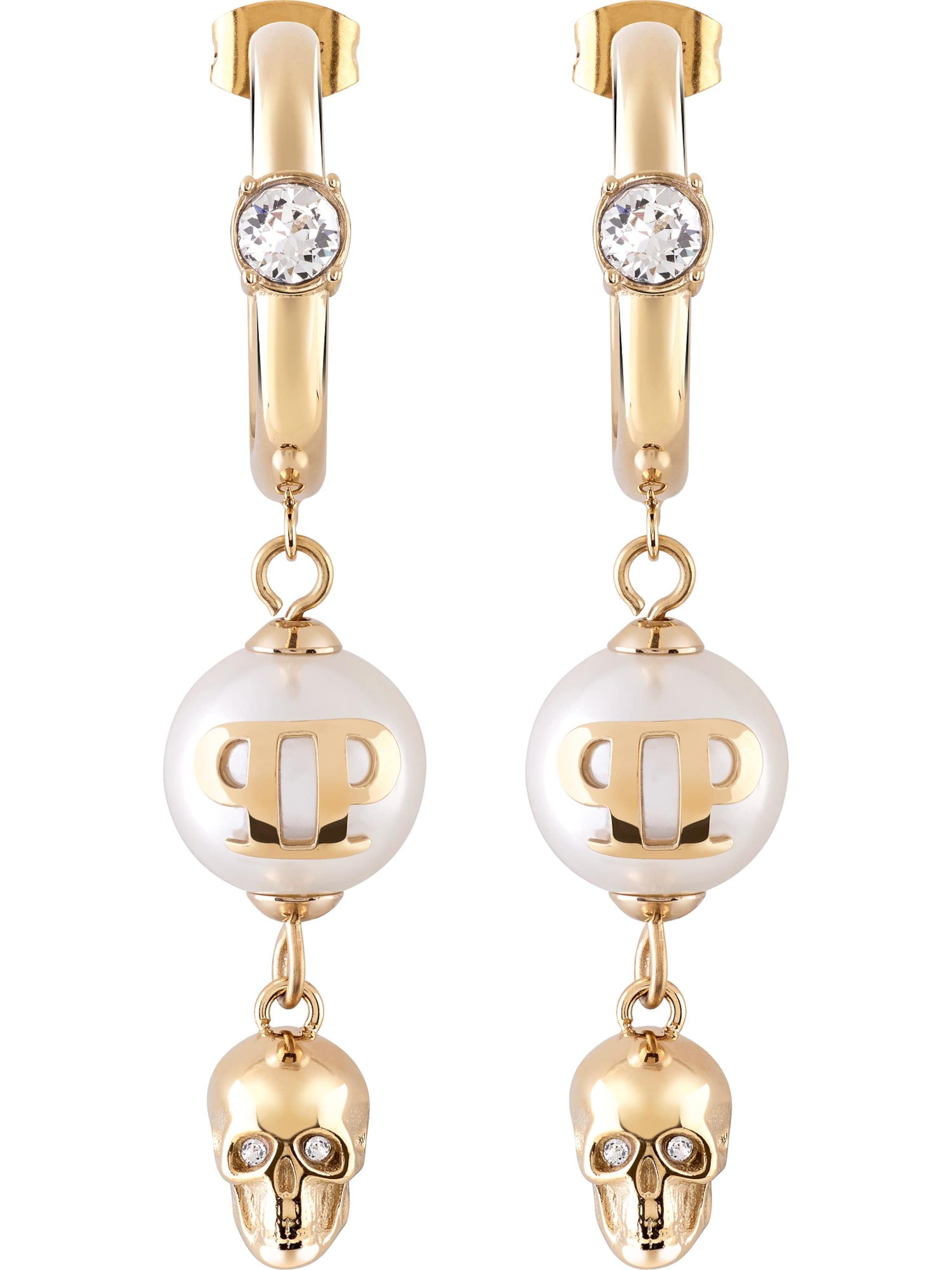 Philipp Plein Øreringe i guld: forside