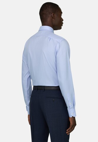 Boggi Milano Regular Fit Hemd in Blau