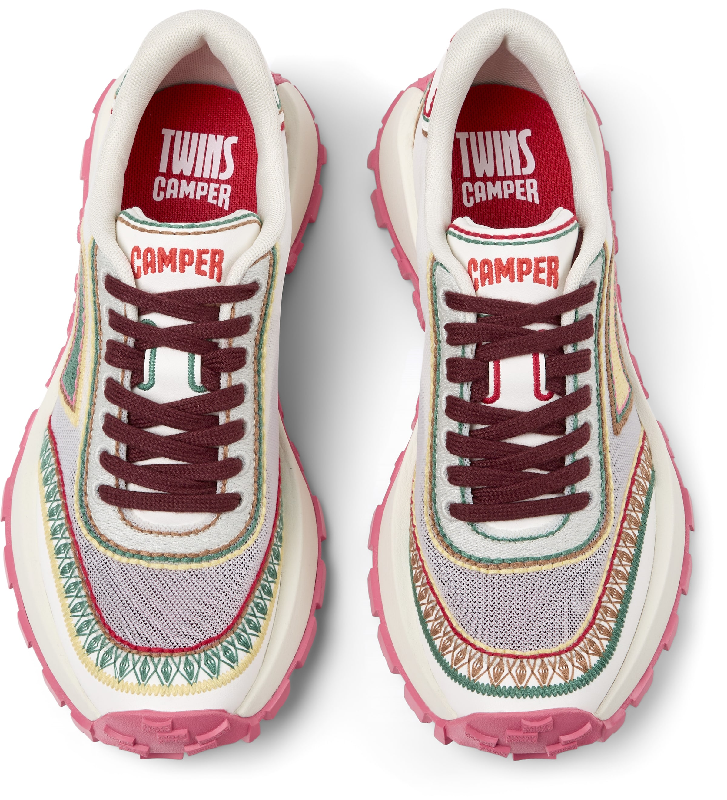 Sneaker bassa 'Drift Trail Twins' di CAMPER in bianco