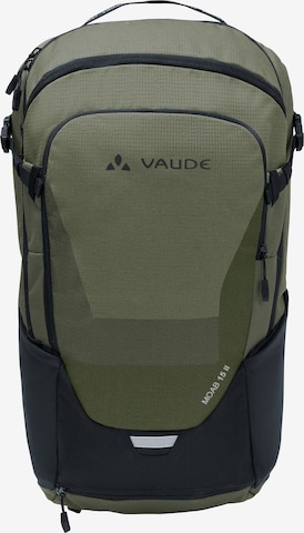 VAUDE Sportrugzak 'Moab 15 II' in Groen: voorkant