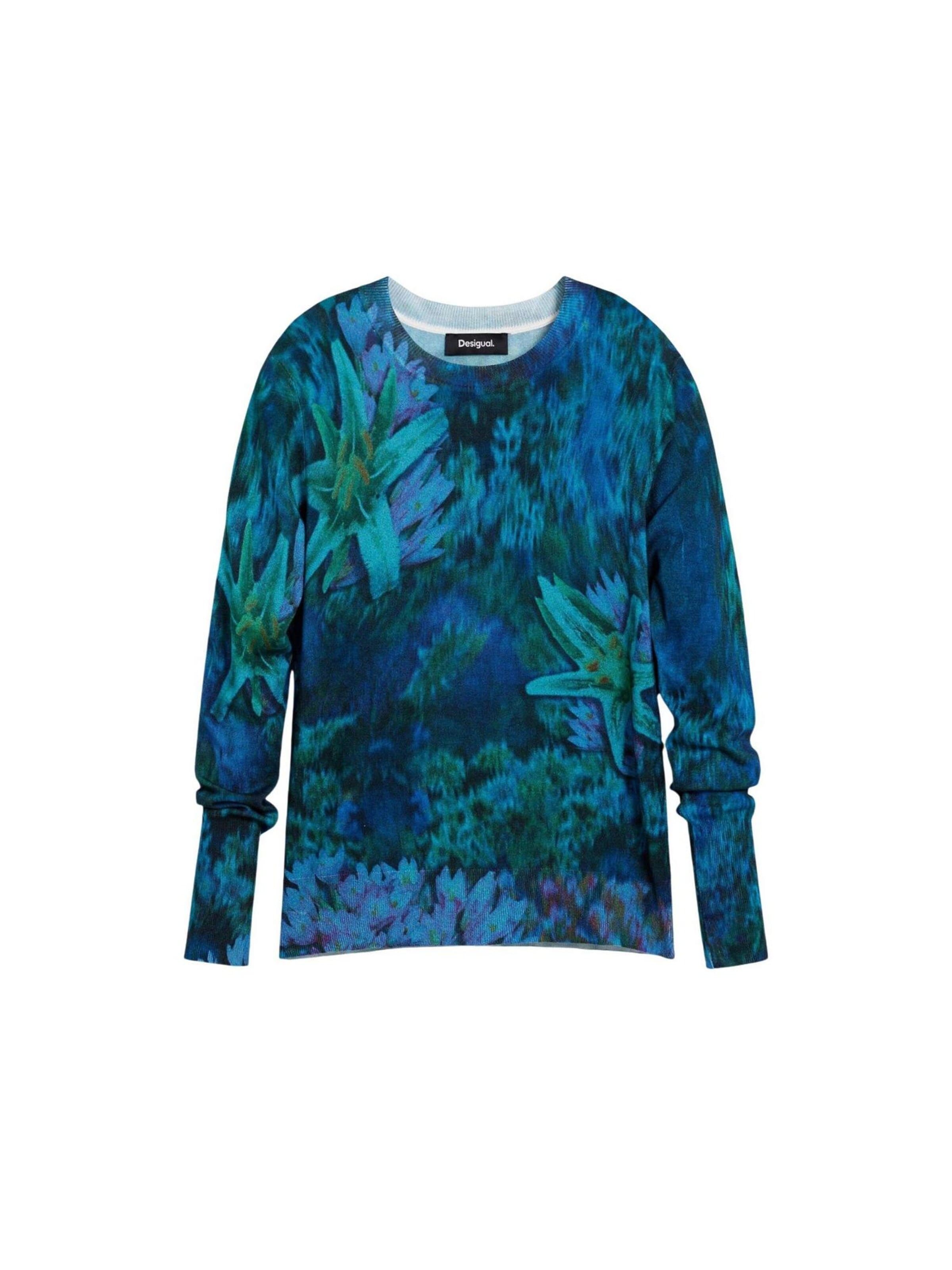 Desigual - Jersey 'JERS_SUECIA 26SWJF36' en verde: frente