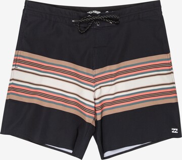 Boardshorts 'Spinner 17.5' BILLABONG en noir : devant