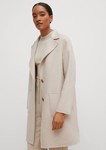 Manteau mi-saison COMMA en beige : devant