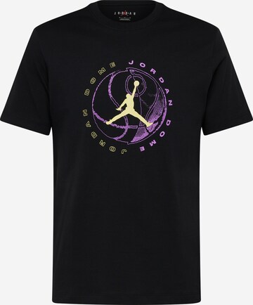 Jordan Funkční tričko – černá: přední strana