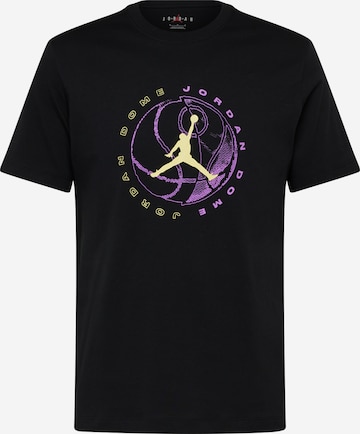melns Jordan Sporta krekls: no priekšpuses