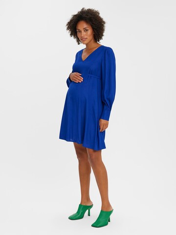 Vero Moda Maternity Šaty – modrá