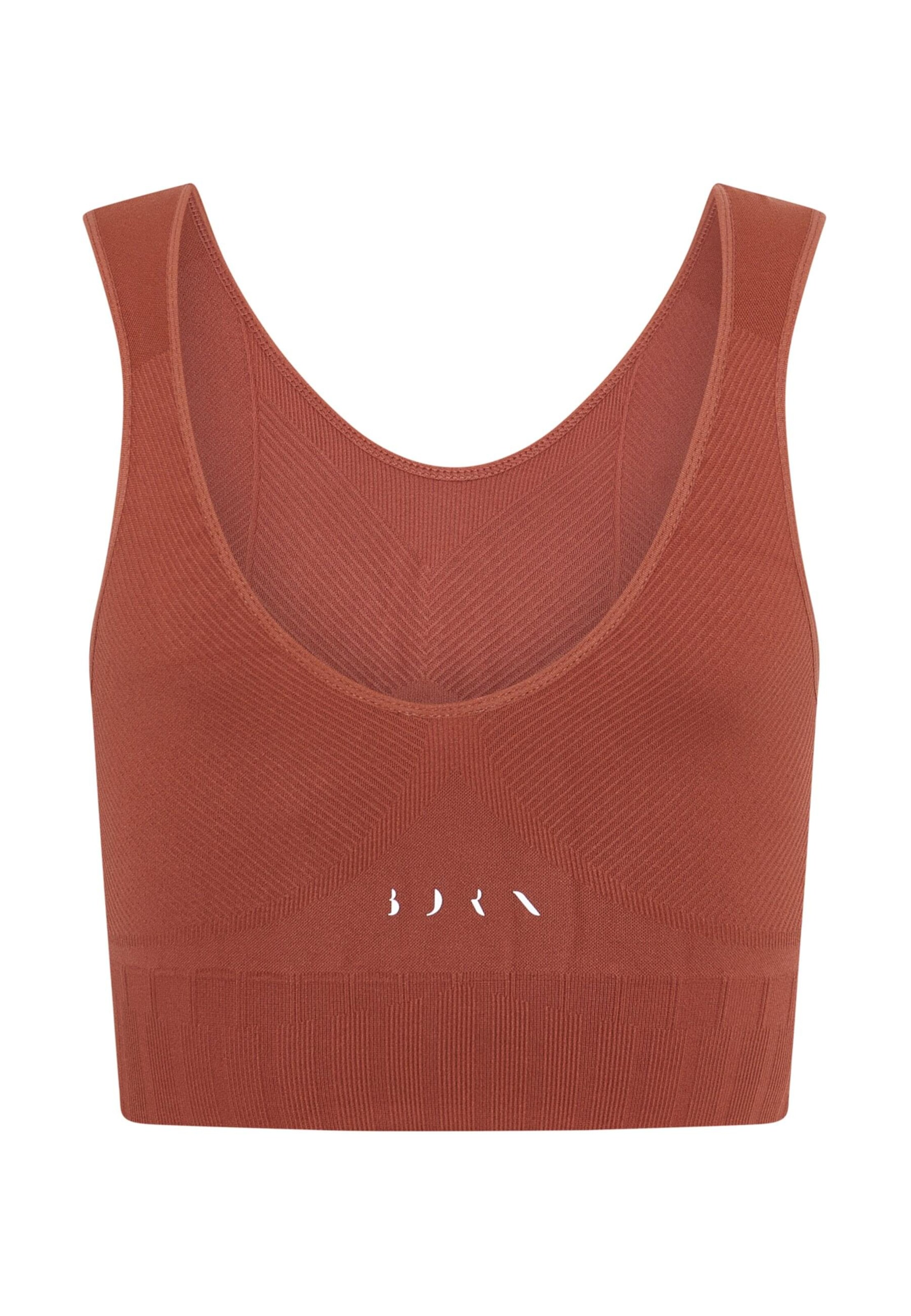 Born Living Yoga Skinny Sporttop 'Annapurna' in Oranje