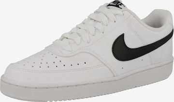 Sneaker bassa 'Court Vision' di Nike Sportswear in bianco: frontale