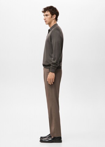 MANGO MAN Poloshirt 'Willys' in Grau