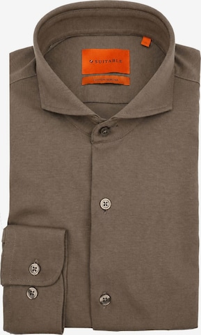 Suitable Hemd in Grau: Vorderseite