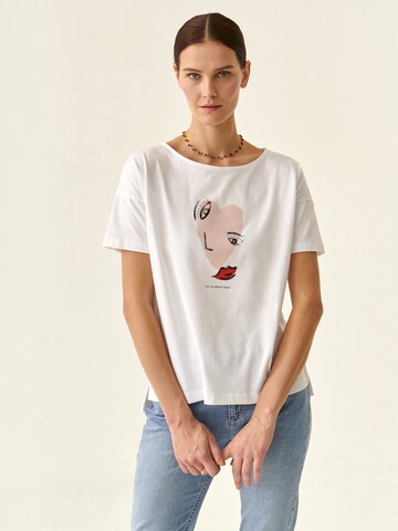 TATUUM Koszulka 'MIZA' w kolorze biały: przód