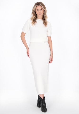 DreiMaster Vintage Rok in Wit