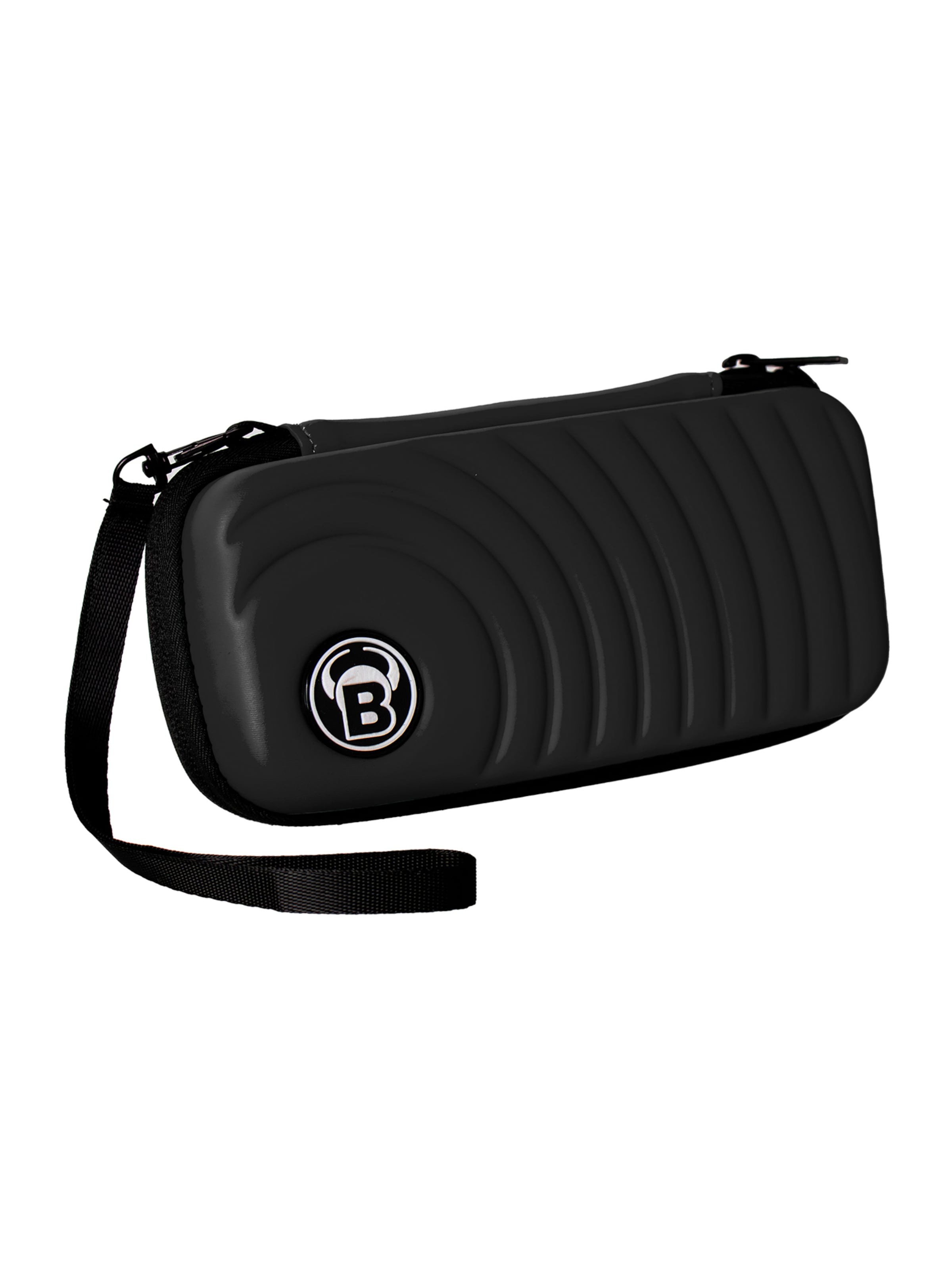 BULL'S Dartcase ' Orbis HS Carbon Darttasche Dartbox Pfeilaufbewahrung Darts-Etui ' in Schwarz