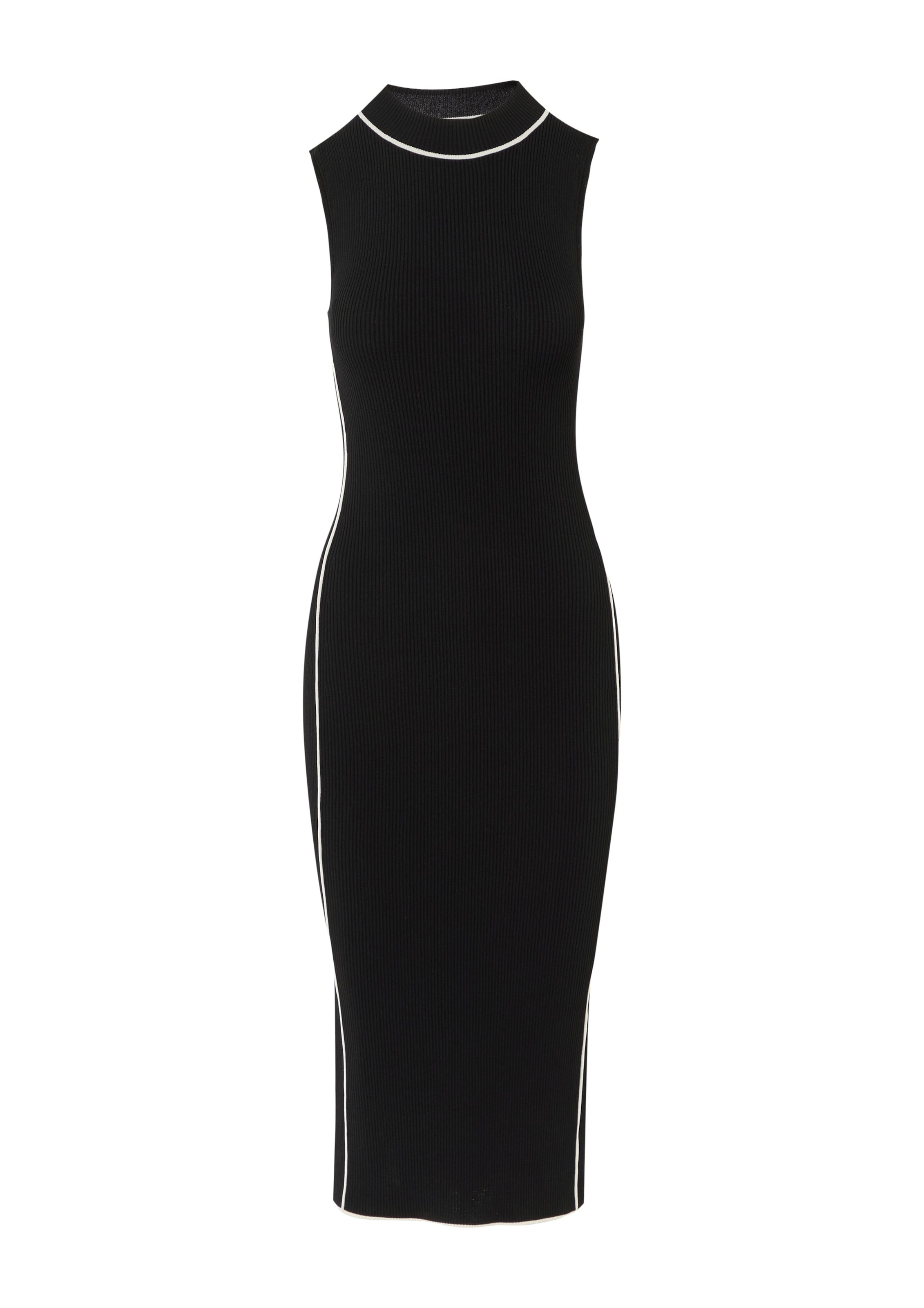 COMMA - Vestido en negro: frente