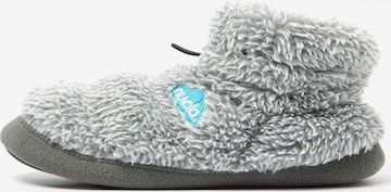 Nuvola. Slippers 'Boot Home Cloud Polar' in Grey: front