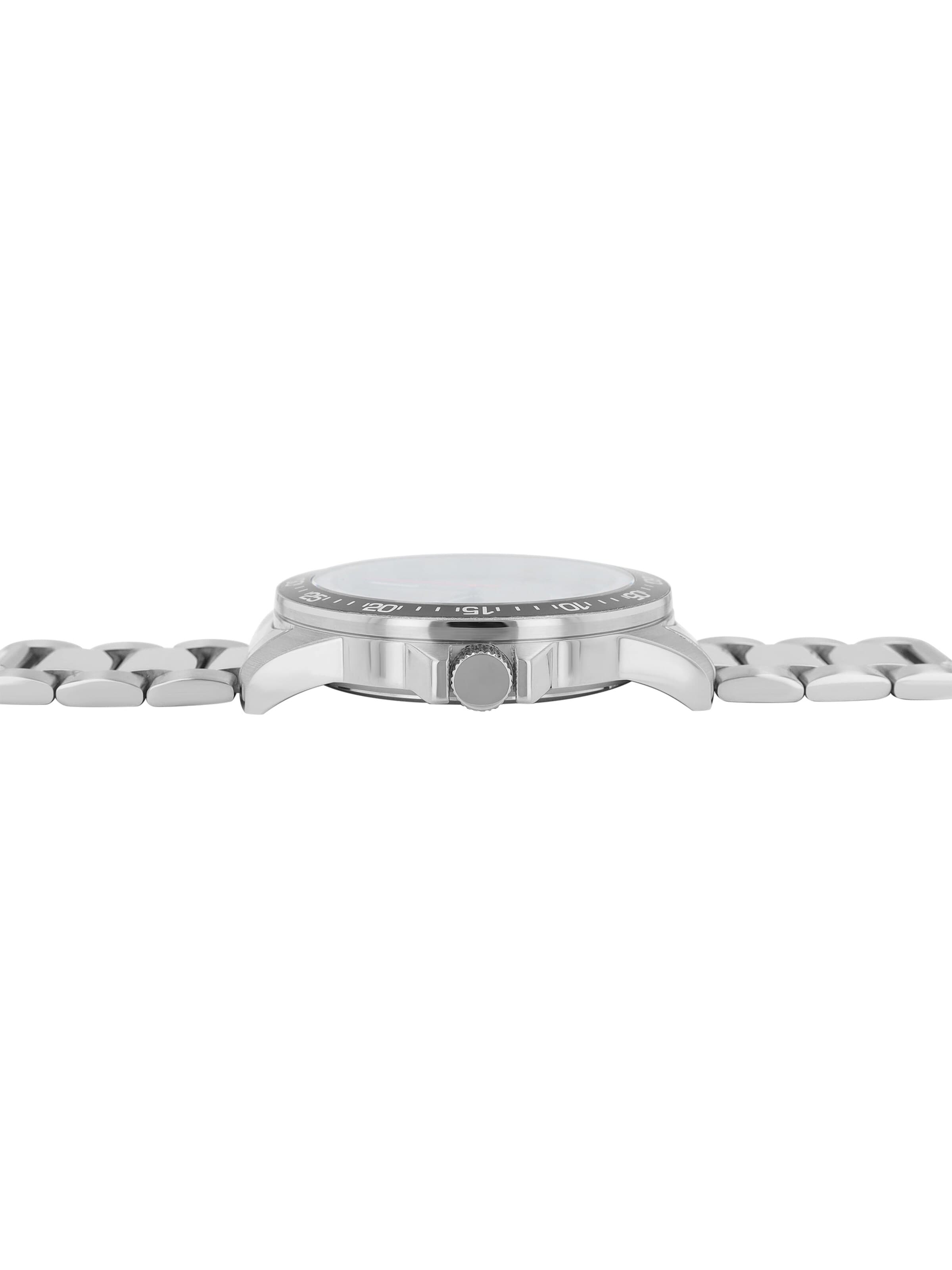 JUST Analog Watch 'Datumsanzeige' in Silver