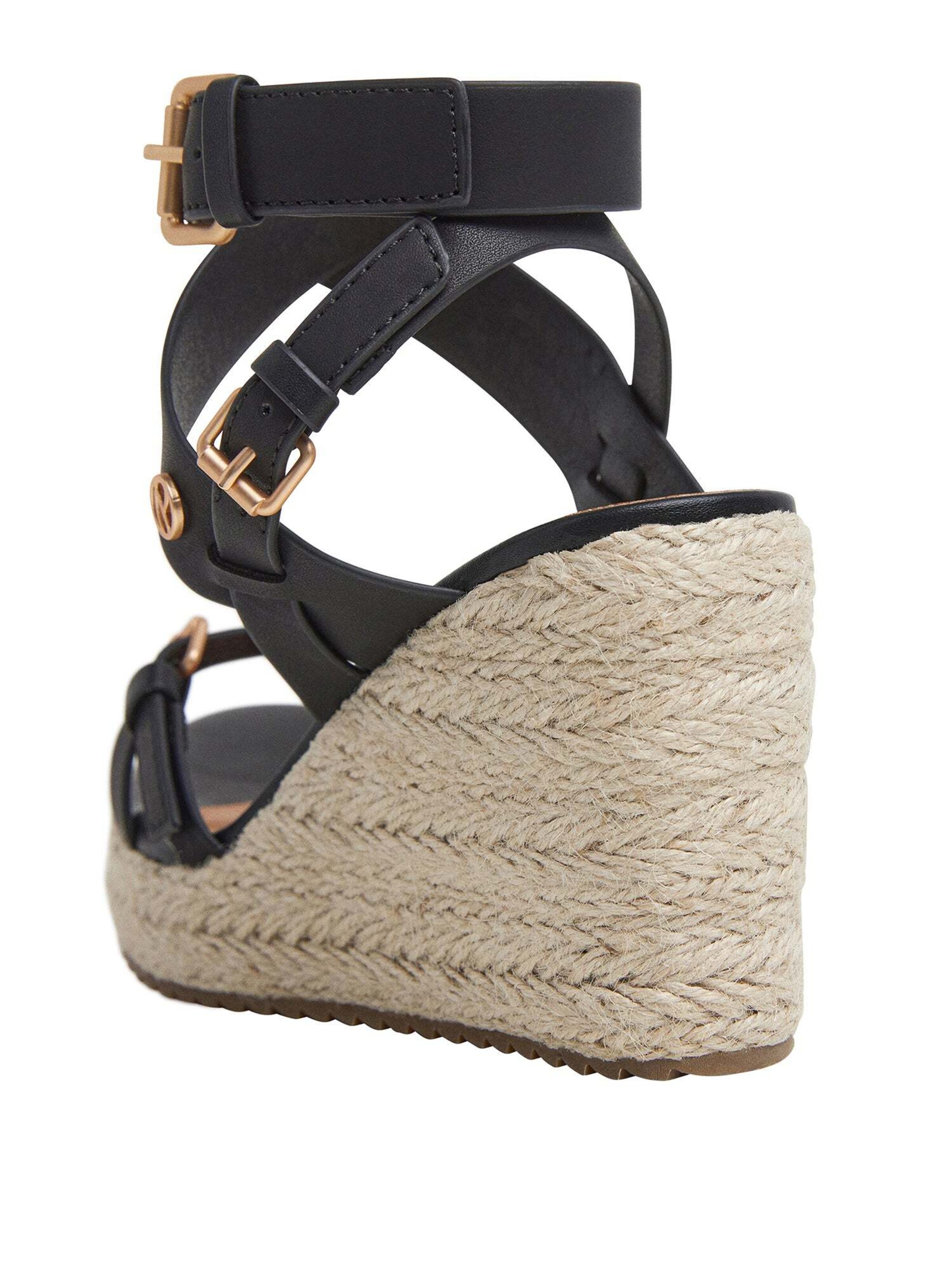 Sandales à lanières Pepe Jeans en noir