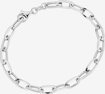 Smart Jewel - Pulsera en plata: frente