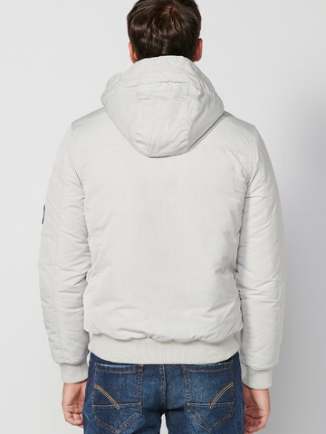 KOROSHI Between-season jacket 'Jägerin' in Grey