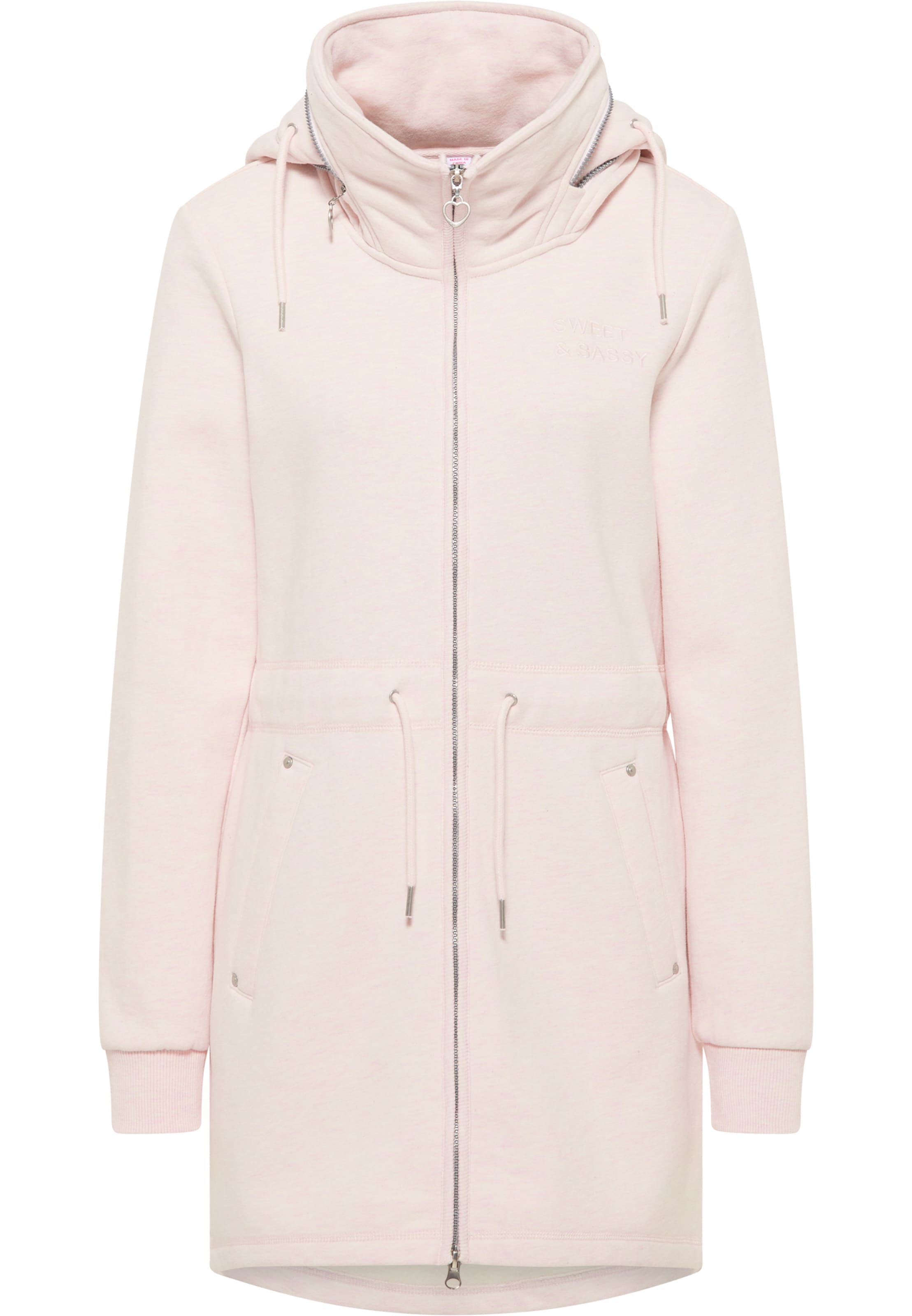 MYMO Sweatjacka i rosa: framsida