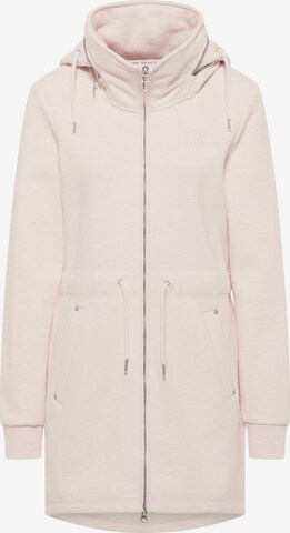 MYMO Sweatjacke in Pink: predná strana