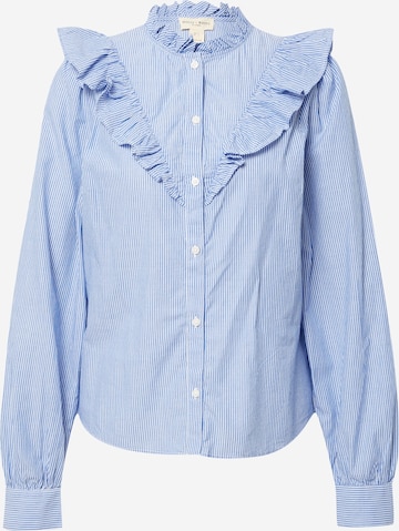 Lindex Blouse in Blue: front