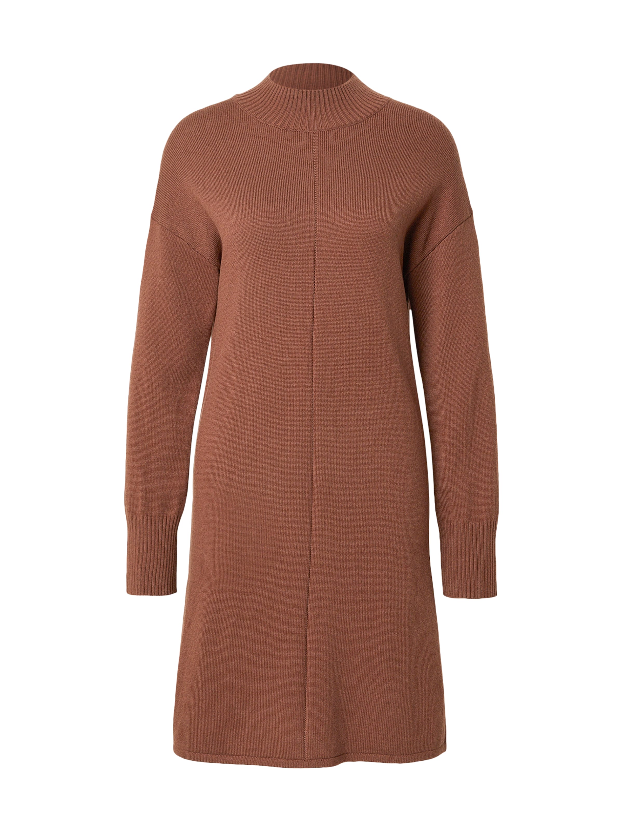 s.Oliver Kootud kleit, värv pruun: eest vaates