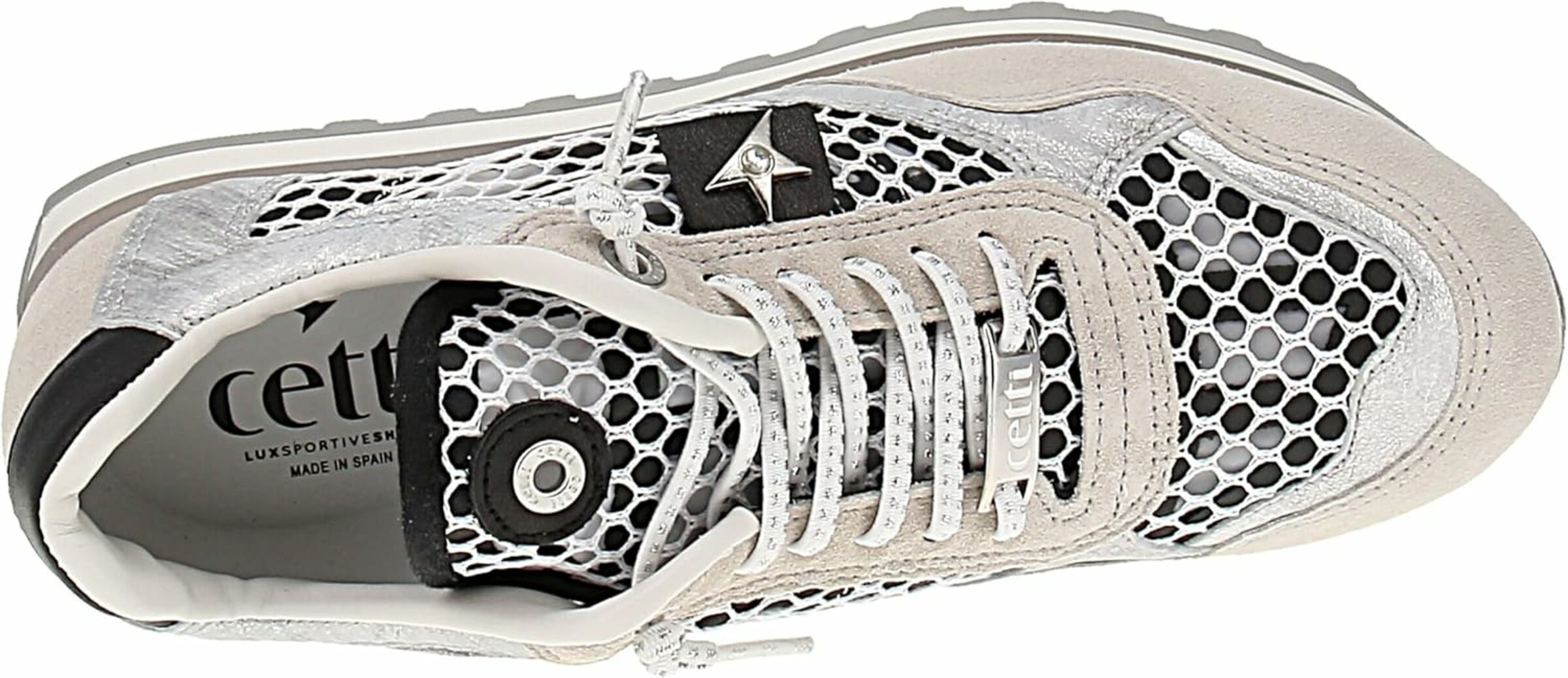 Cetti Sneakers laag in Zwart