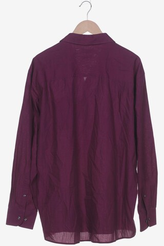 Charles Vögele Button Up Shirt in XXL in Purple