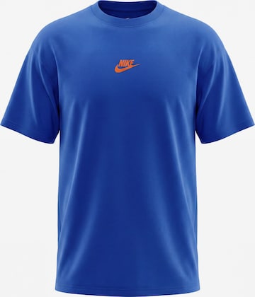 Nike Sportswear Tričko 'PREM ESS' - Modrá: predná strana