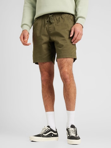 HOLLISTER Regular Broek in Groen: voorkant