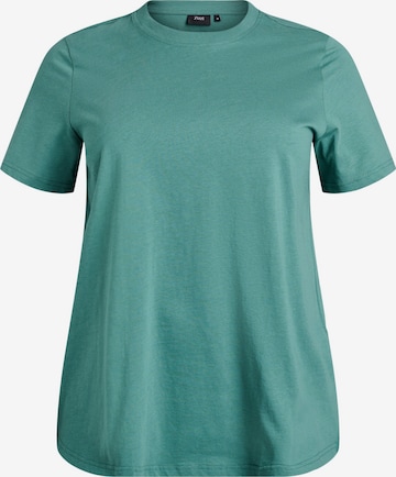 žalia Zizzi Marškinėliai 'VCharlin': priekis