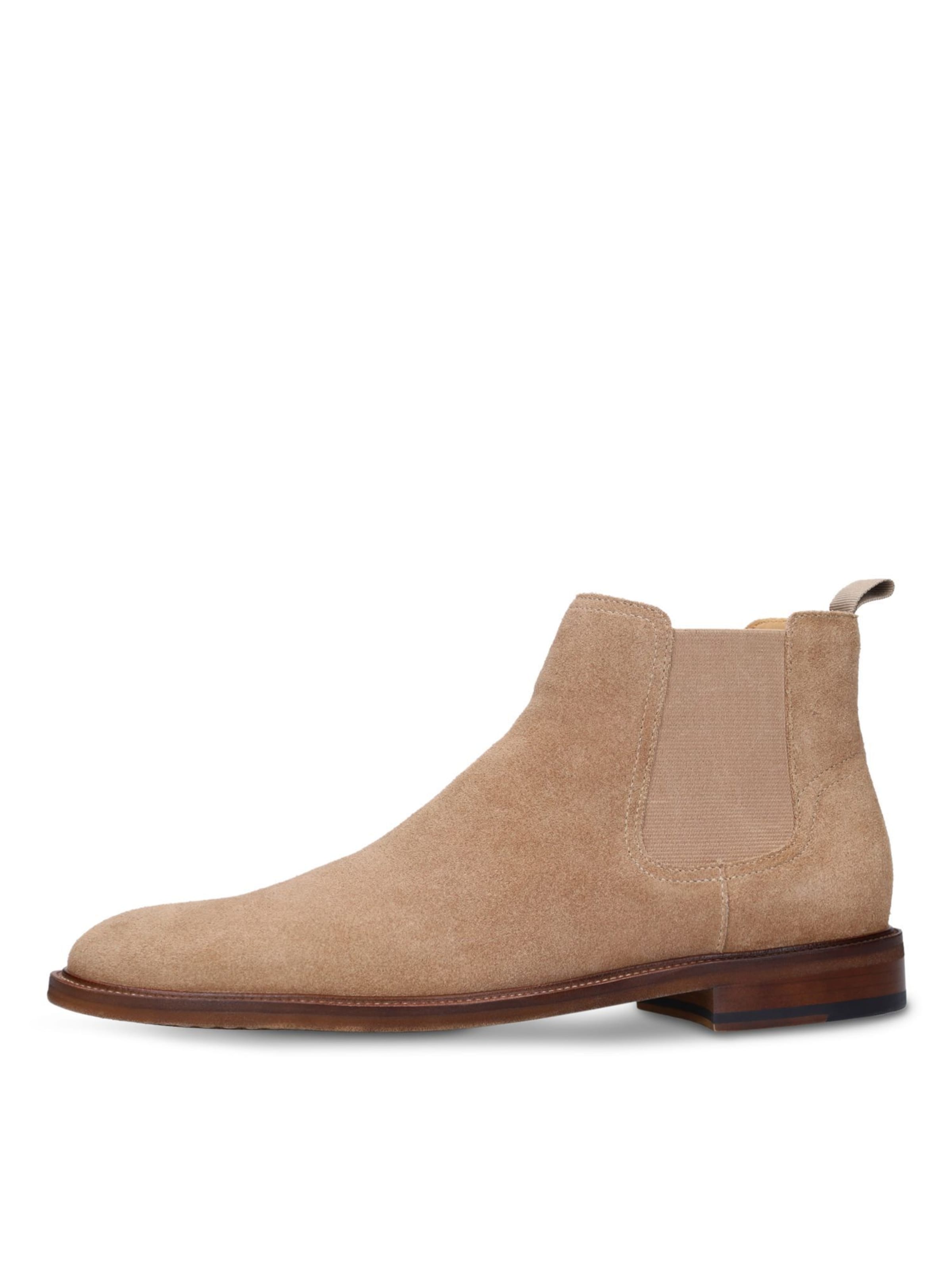 MANFIELD Chelsea Boots in Brown: front