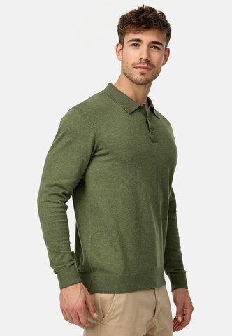 INDICODE JEANS Sweater 'Chips' in Green