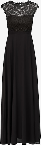 Robe de soirée Kraimod en noir : devant