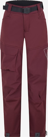 ZIENER Regular Pants 'NANNIS' in Red: front