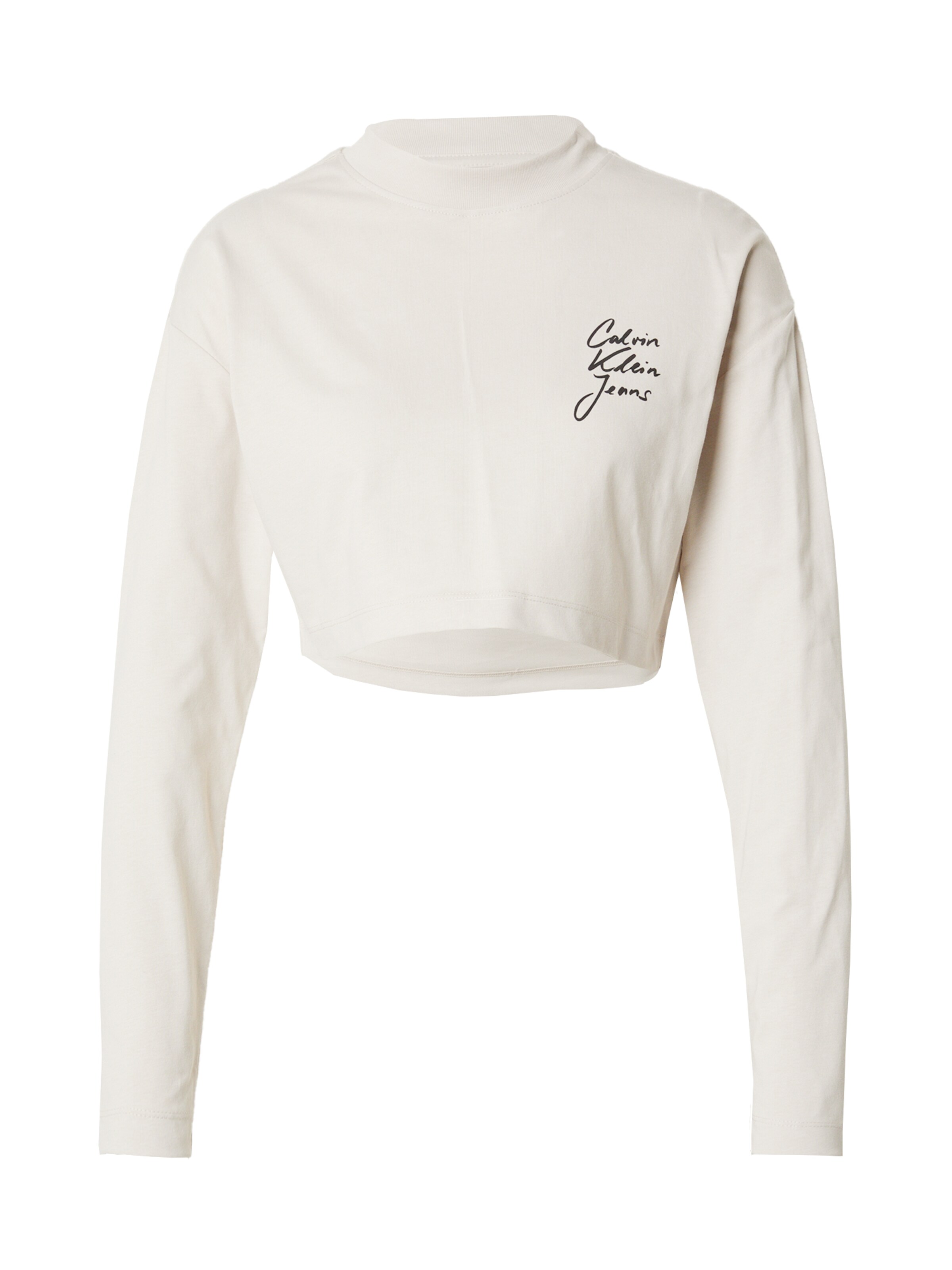 Tricou de la Calvin Klein Jeans pe gri: față