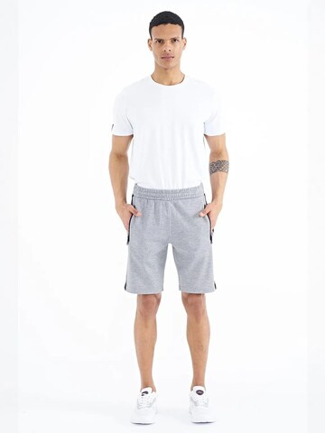 Tommy Life Loosefit Shorts in Grau