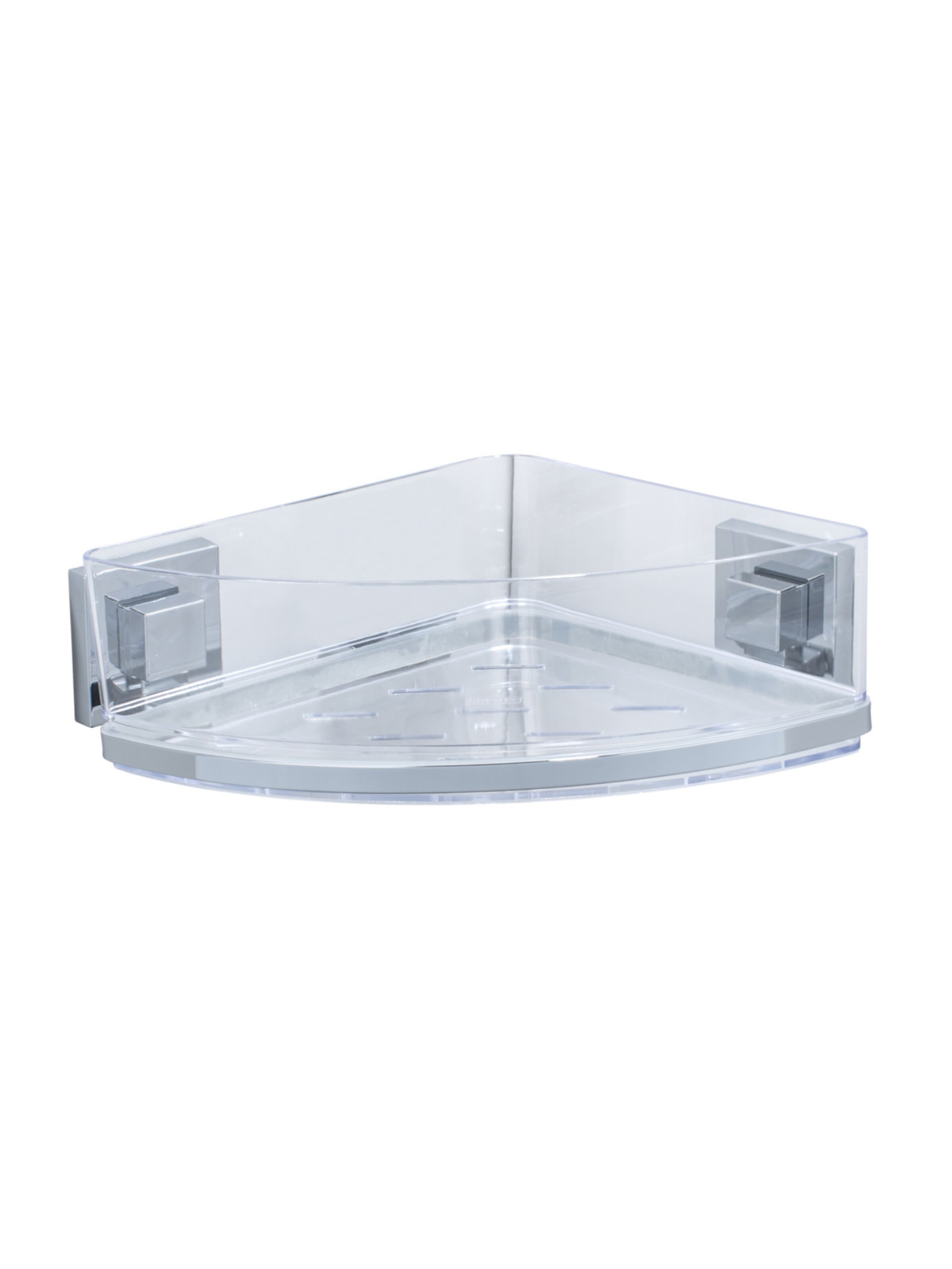 Wenko Shower Accessories 'Quadro' in Transparent: front
