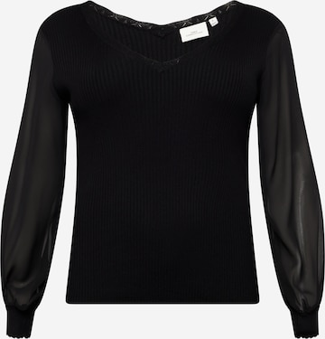 ONLY Carmakoma Sweater 'JENNY' in Black: front