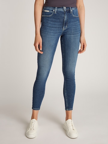 Calvin Klein Jeans Skinny Farkut värissä sininen: etupuoli