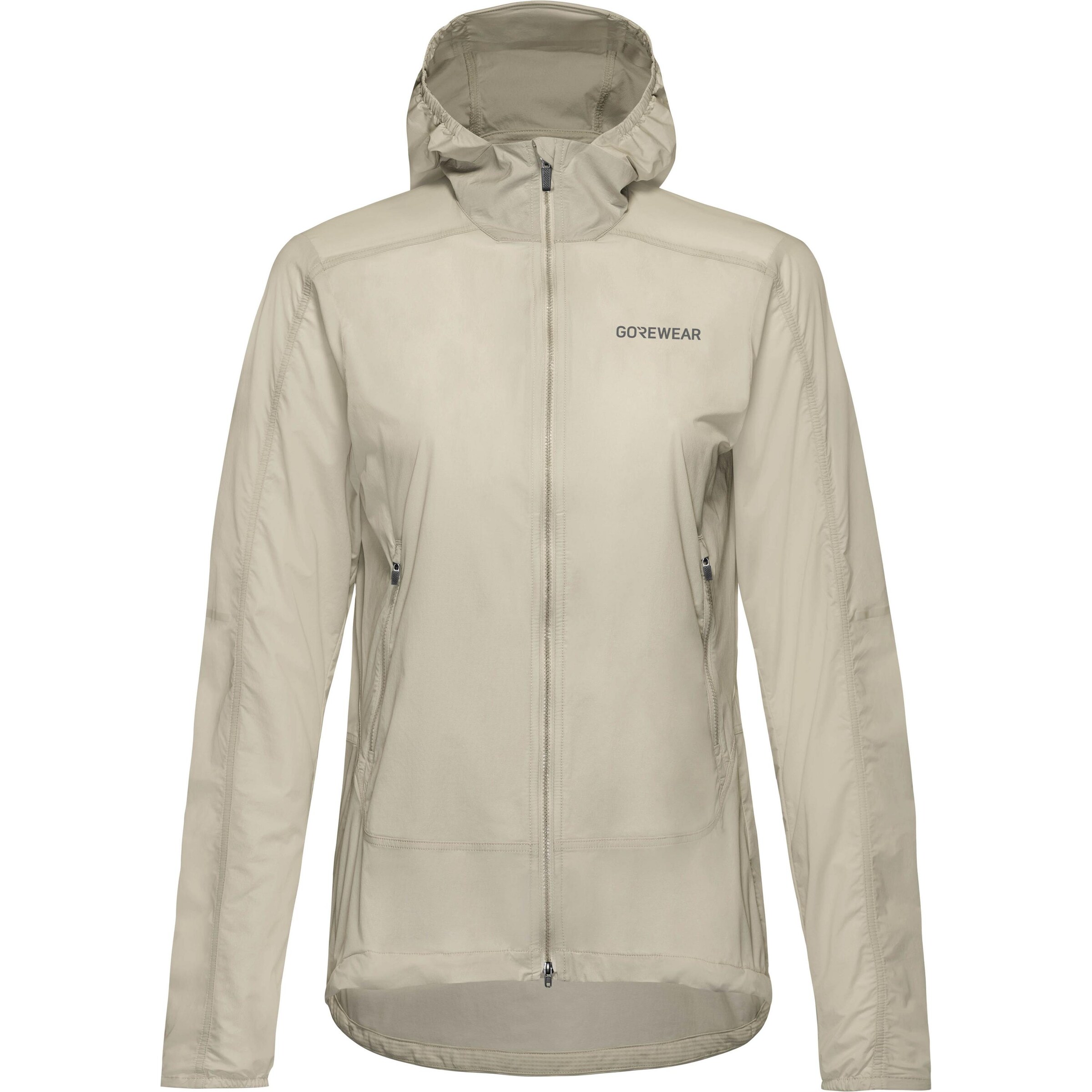 GORE WEAR Sportjacke 'Fernflow' in Beige: Vorderseite