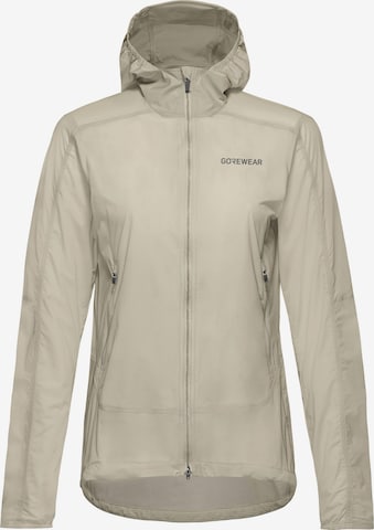 GORE WEAR Performance Jacket 'Fernflow' in Beige: front