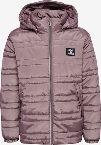 Hummel Jacke in Lila: Vorderseite