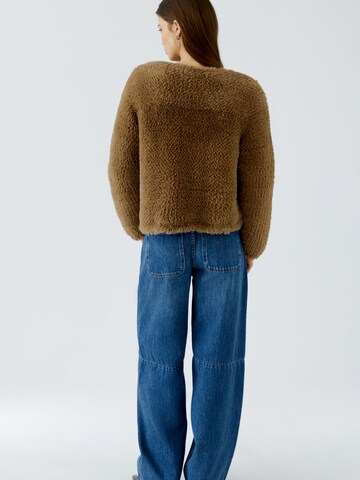 OUI Strickjacke in Braun