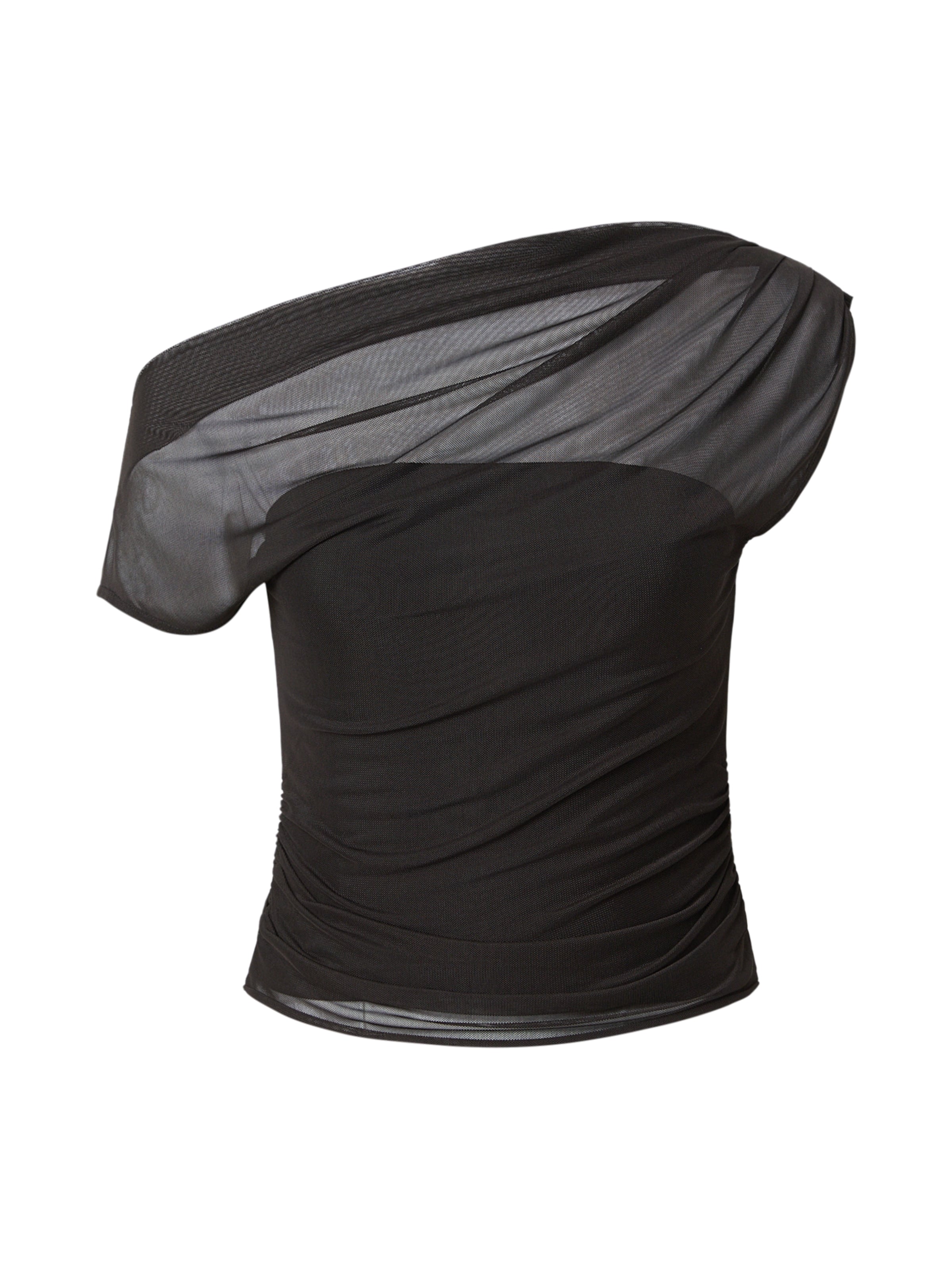 ABOUT YOU Тениска 'June' в черно: отпред