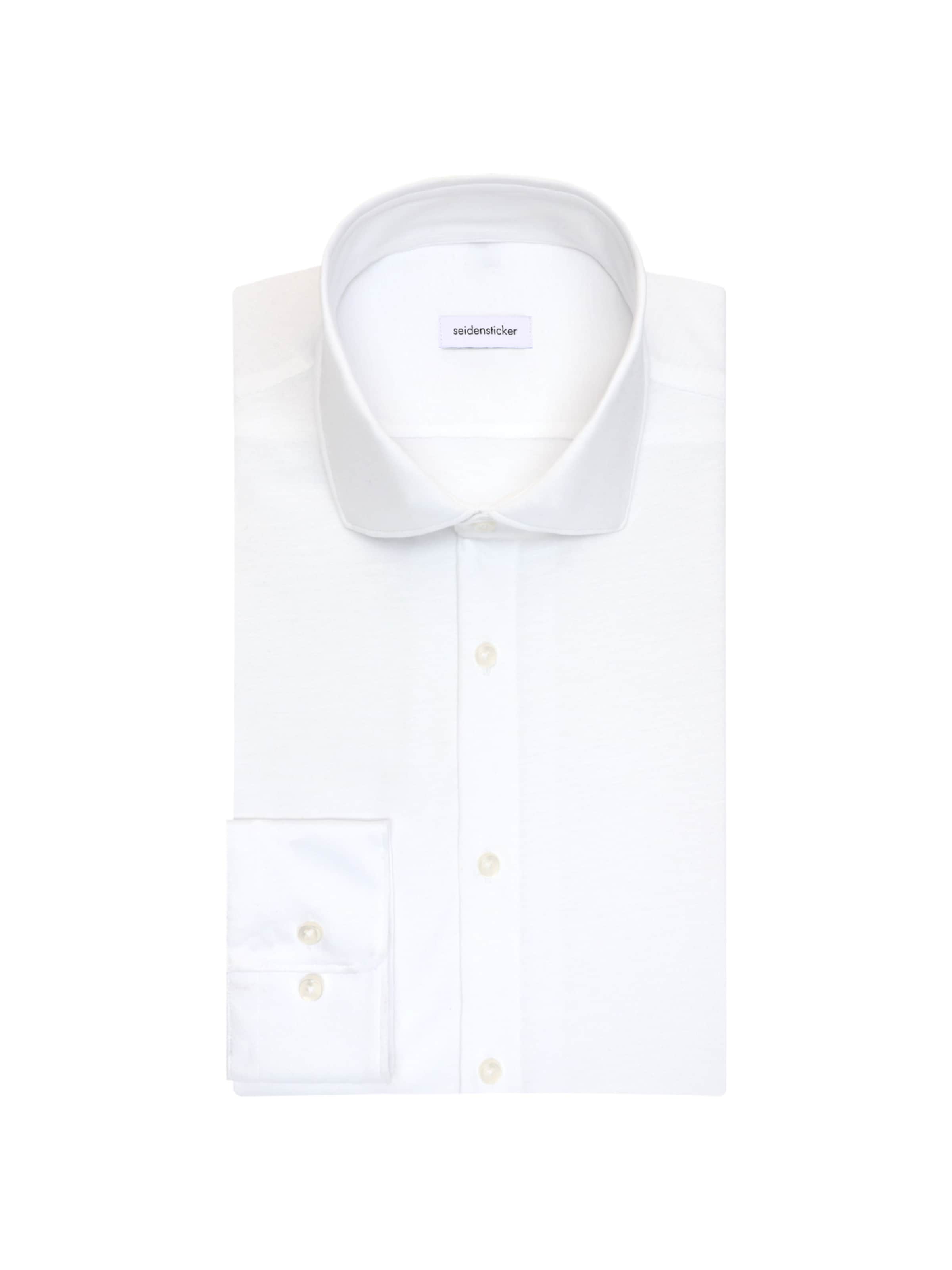 SEIDENSTICKER Slim Fit Businesshemd in Weiß