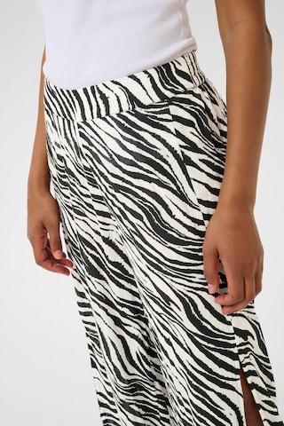 Kaffe Wide Leg Hose in Weiß