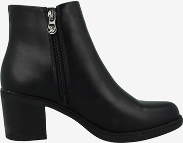 TOM TAILOR Ankle Boots in Black